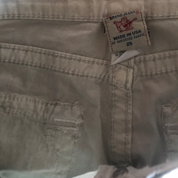 True religion skinny pants khaki Fits size 29 - Picture 4 of 5